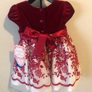 2 piece dress with diaper cover